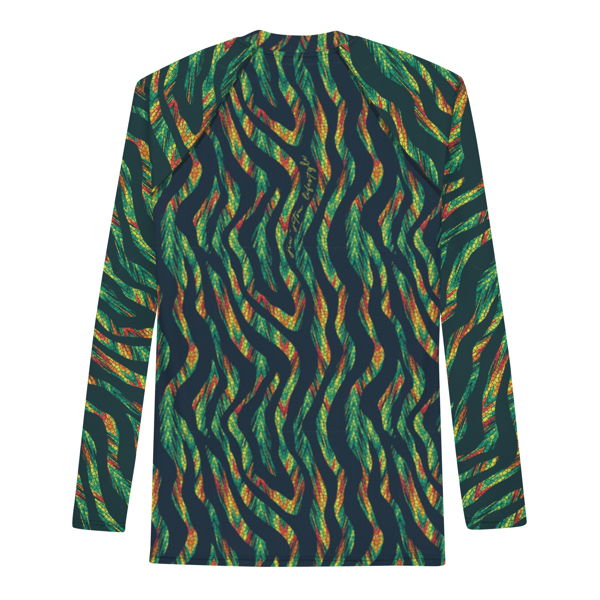 Men's Jiu Jitsu Rash Guard For BJJ - Jungle Animal Print - JiuJitsu ...
