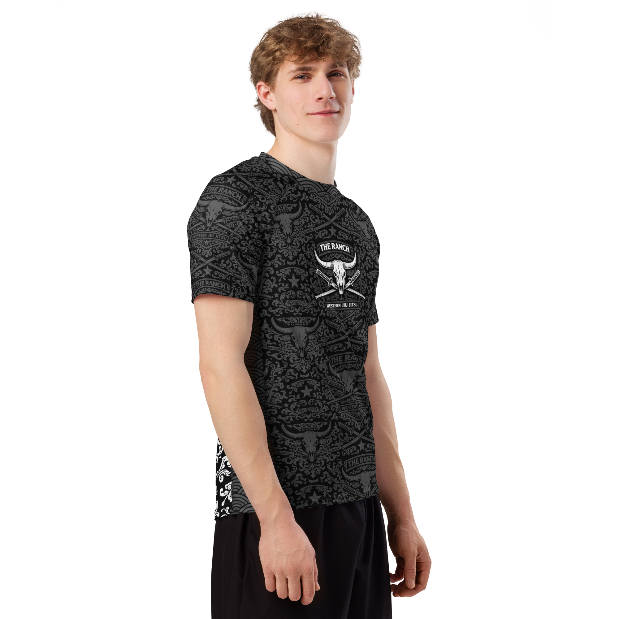 Jiu Jitsu Short Sleeve Rash Guard For BJJ – The Ranch Western Japanese ...